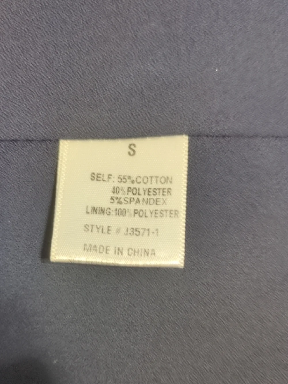 Etiquette Clothiers Navy Open-Front Shawl-Collar Blazer - Picture 8 of 8